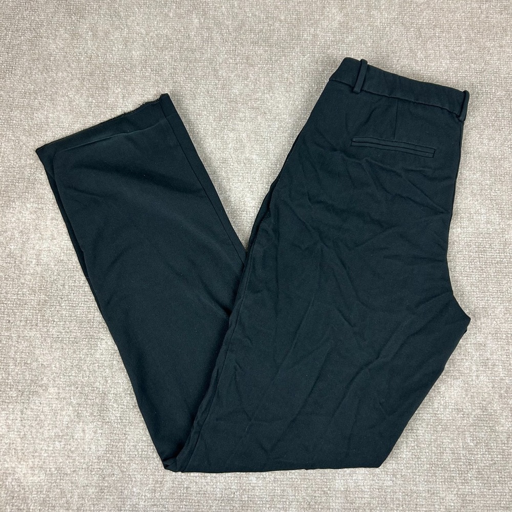 A New Day Dress Pants Womens 8 Black Stretch Straight Leg Business Formal Wear
